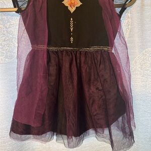 Disney Frozen II Princess Dress EUC Size 3T And Disney Elsa Doll
